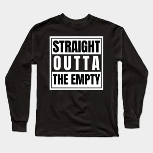 Straight Outta The Empty Supernatural Lore Angel Afterlife The Shadow Long Sleeve T-Shirt